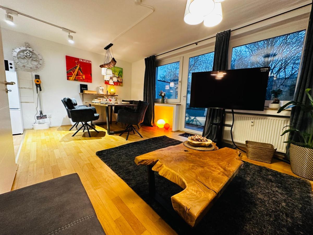 Ferienwohnung Stilvoll-Mit Balkon- Zentral - Netflix-Nespresso Essen Exterior foto