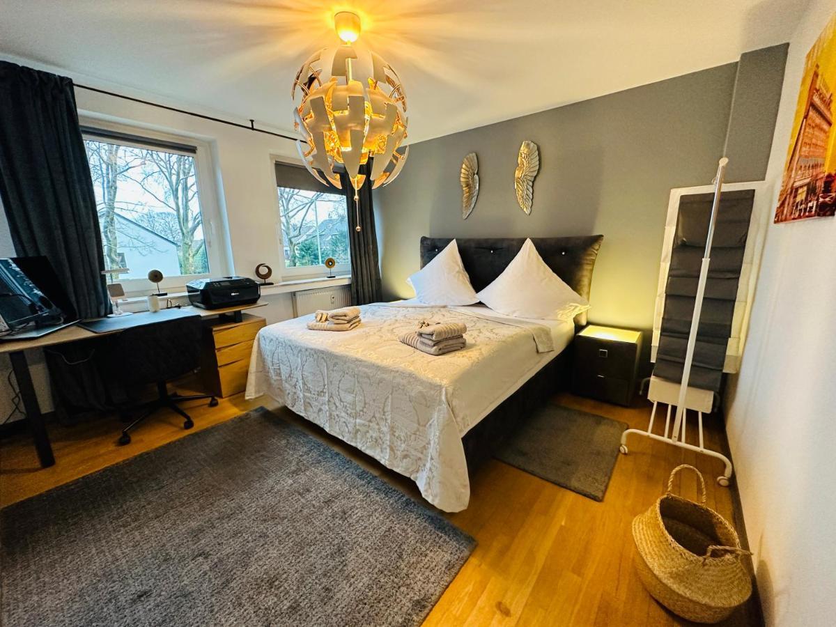 Ferienwohnung Stilvoll-Mit Balkon- Zentral - Netflix-Nespresso Essen Exterior foto
