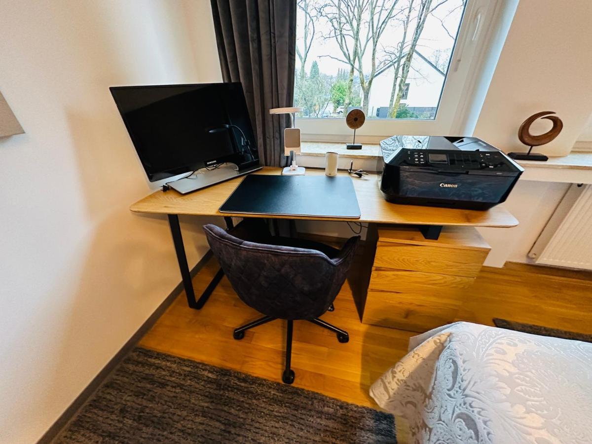 Ferienwohnung Stilvoll-Mit Balkon- Zentral - Netflix-Nespresso Essen Exterior foto
